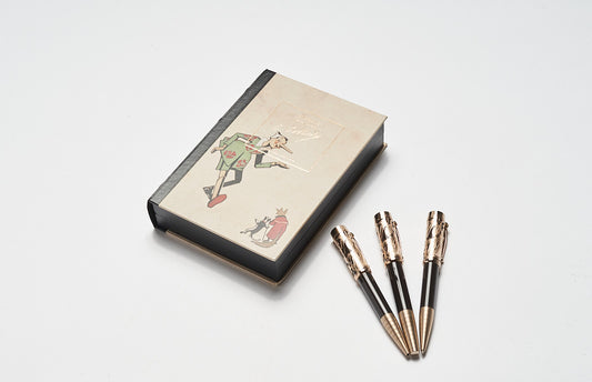 Montblanc Carlo Collodi Special Edition Fountain Pen ID 106644 + Montblanc Carlo Collodi Special Edition Rollerball Pen ID 106644 + Montblanc Carlo Collodi Special Edition Ballpoint Pen ID 106644