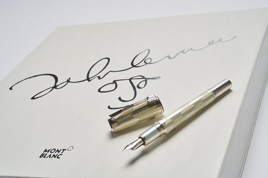 Montblanc John Lennon Special Edition Beige Fountain Pen ID 105810