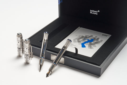 Montblanc Miles Davis Limited Edition 1926 Fountain Pen ID 114190 + Montblanc Miles Davis Limited Edition 1926 Rollerball Pen ID 114191