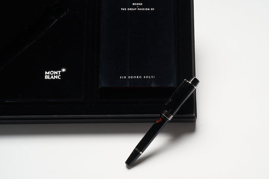 Montblanc Sir Georg Solti Special Edition Fountain Pen ID 35931