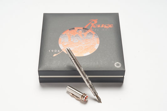 Montblanc Rouge & Noir Solitaire Serpent Fountain Pen Limited Edition ID 116554