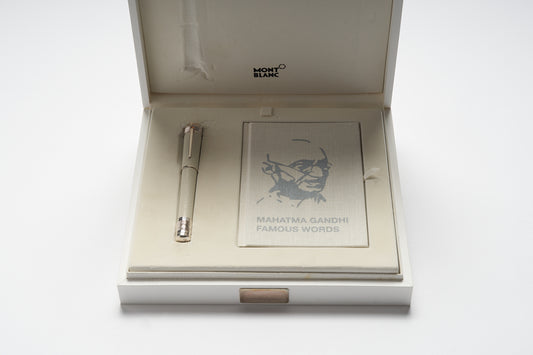 PLUMA ARTESANAL MONTBLANC MAHATMA GANDHI